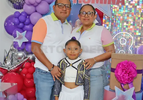 Luz Romina en su 8 a&ntilde;os