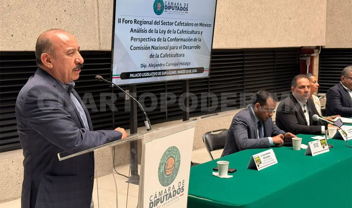 El titular del Incafech destacó los avances y la visión que impulsa Chiapas para fortalecer este sector cafetalero. CP