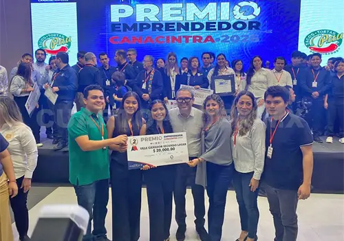 Obtienen 2do lugar en Premio Emprendedor