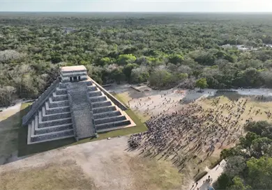 Chich&eacute;n Itz&aacute;, listo para el equinoccio