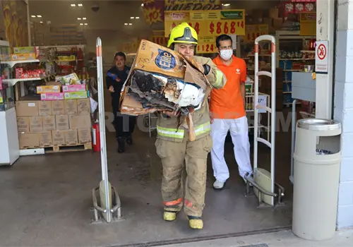 Conato de incendio causa movilizaci&oacute;n