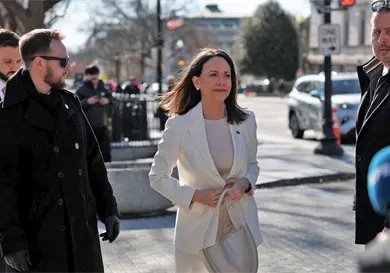 Delcy Rodríguez pretende prolongar el terror: Machado Delcy Rodríguez pretende prolongar el terror: Machado