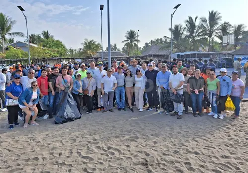 Realizan segunda jornada de limpieza de playas Realizan segunda jornada de limpieza de playas