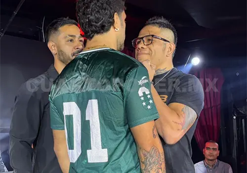 Rodríguez y Farrera en intenso careo Rodríguez y Farrera en intenso careo