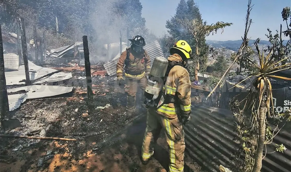 Presuntamente fue provocado por un cortocircuito. Manuel Martínez / CP