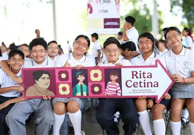 Instan inscripci&oacute;n a Beca Rita Cetina para primaria