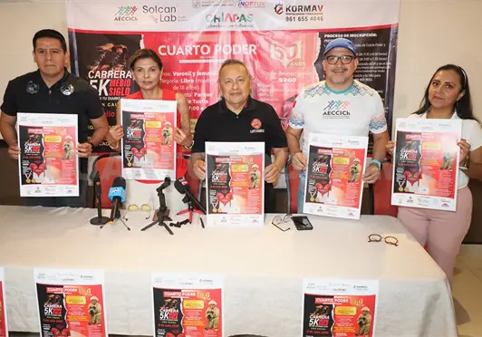 Presentan la 5K Medio Siglo de Ser tu Diario Vivir