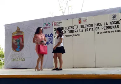 Presenta FGE obra "El Silencio Hace la Noche"