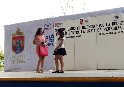 Presenta FGE obra "El Silencio Hace la Noche"