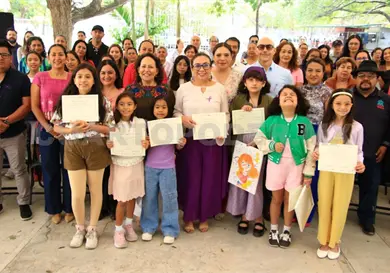 Desarrollan actividad para dar voz a ni&ntilde;as