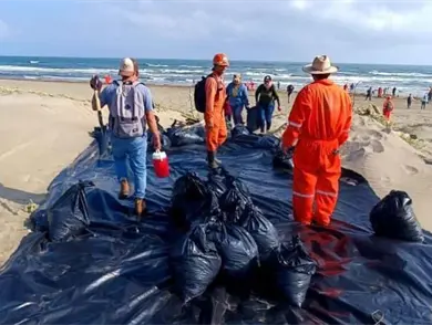Se desconoce origen de nuevo derrame en el Golfo
