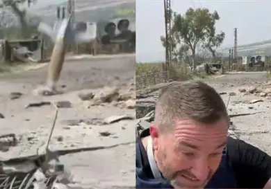 Explosi&oacute;n de un misil interrumpe transmisi&oacute;n en vivo