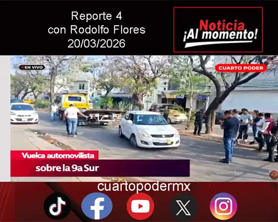 REPORTE4 | 20 03 2026 con Rodolfo Flores
