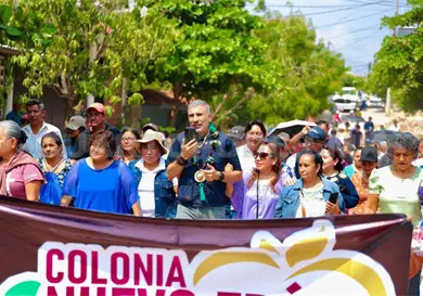Comienza pavimentaci&oacute;n en colonia Nuevo Ed&eacute;n