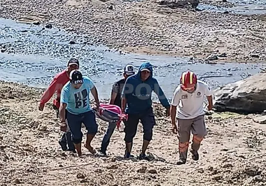 Adolescente se ahoga en río Turil Adolescente se ahoga en río Turil