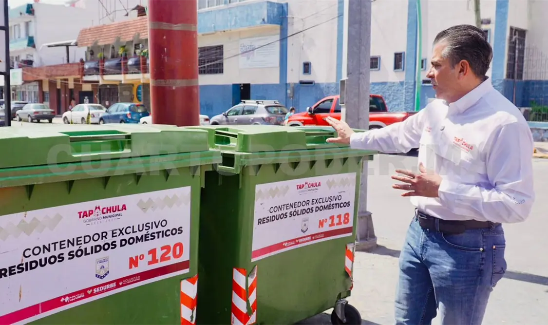 El alcalde subrayó que esta estrategia también busca prevenir la acumulación de basura en calles y espacios públicos. CP