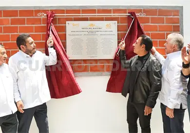 Asiste ERA a la apertura del Hotel del Maestro