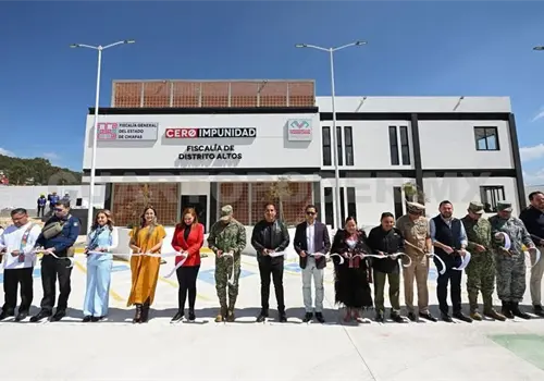 Inaugura instalaciones de la Fiscal&iacute;a de Distrito Altos