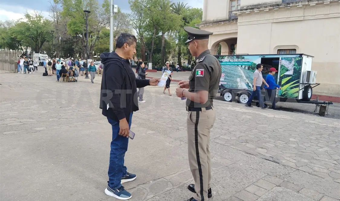 La guardia turística se desplegará en distintos puntos de Chiapas. CP