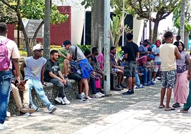 Preparan caravana migrante en Tapachula