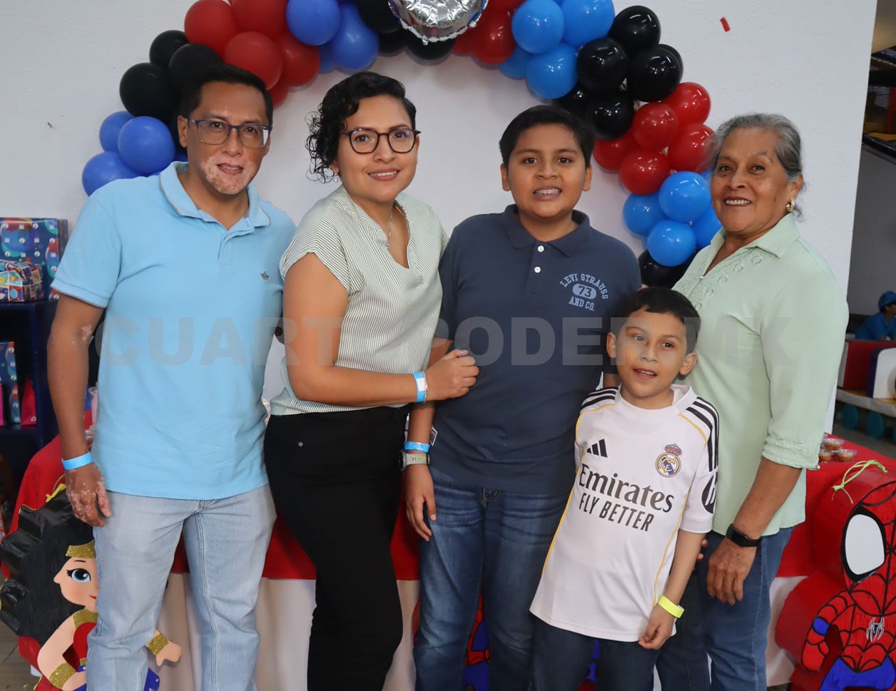 Sebastián cumple 6 años