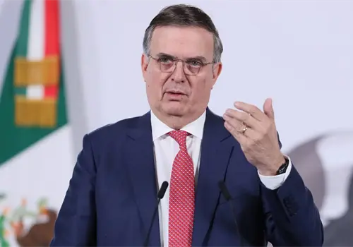 Ebrard responde a queja de China por aranceles impuestos