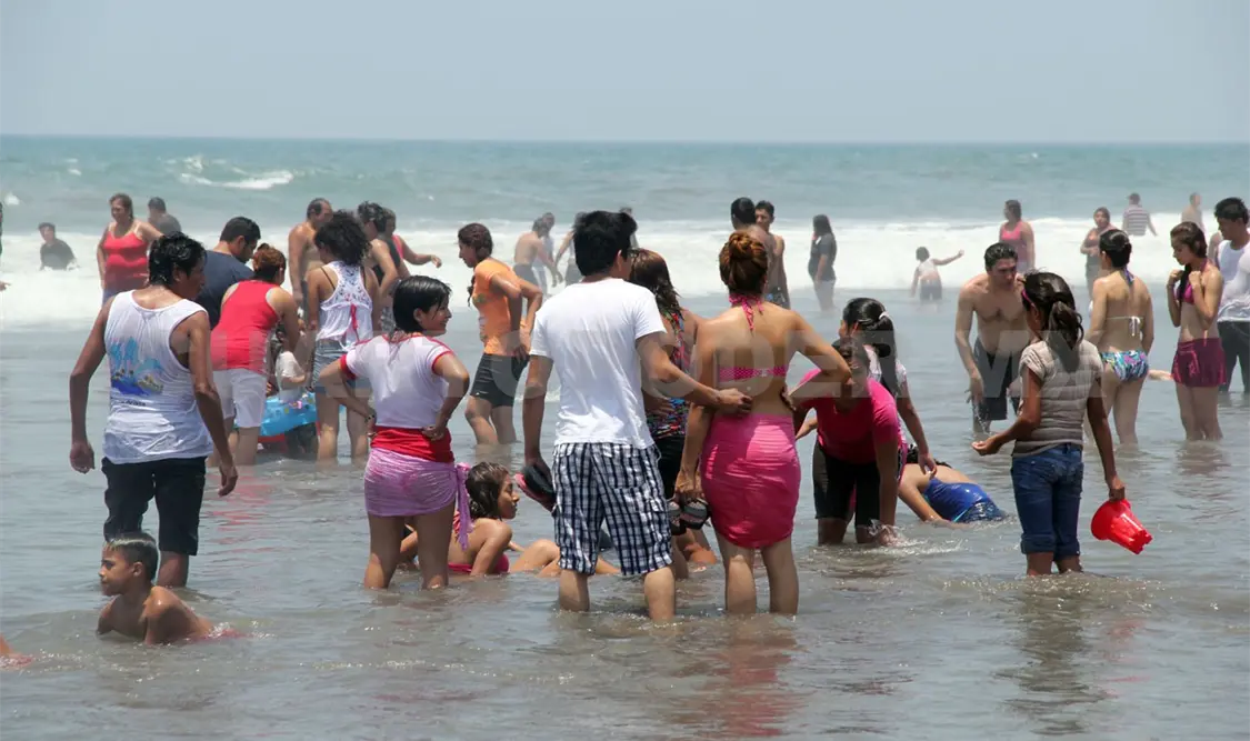 La ocupación de vacacionistas se encuentra en un 100 por ciento. Diego Pérez / CP