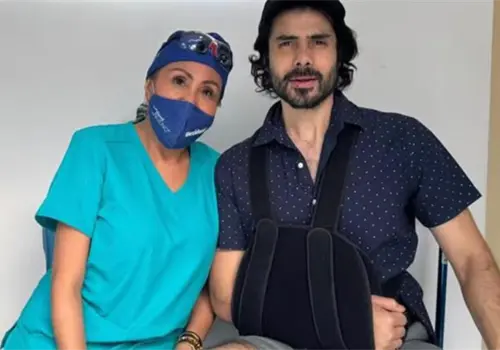 José Ángel Bichir reaparece tras caída José Ángel Bichir reaparece tras caída