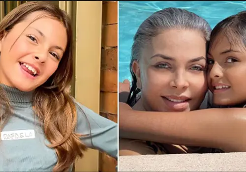 Hija de Cristian Castro roba miradas Hija de Cristian Castro roba miradas