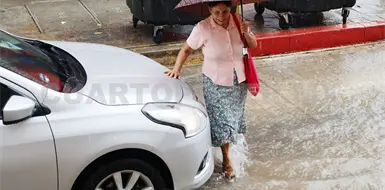 Frente fr&iacute;o 42 provocar&aacute; lluvias y rachas de viento