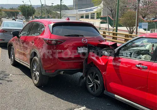 Encontronazo múltiple en el libramiento Norte Encontronazo múltiple en el libramiento Norte