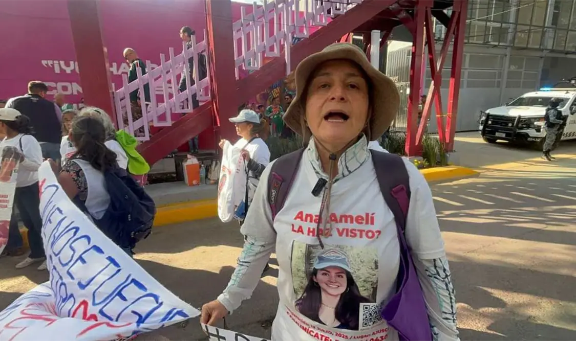 Aunque de manera pacífica, pero exigieron mayor celeridad en búsquedas. El Universal