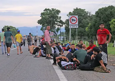 Piden a CNDH medidas para caravana migrante
