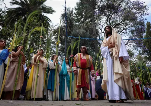 Fe y tradici&oacute;n marcan el Domingo de Ramos