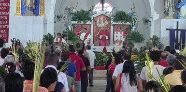 Desbordan devoci&oacute;n en el Domingo de Ramos