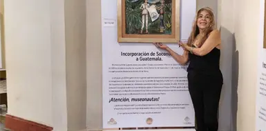 Ángela Tlanextli dona obra al Mutap Ángela Tlanextli dona obra al Mutap