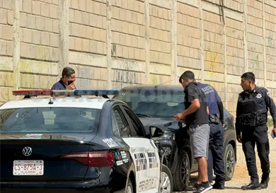 Localizan taxi de app; chofer sigue desaparecido