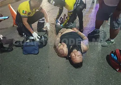 Lo atropellan y le quiebran una de las piernas