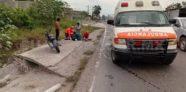 Lo impactan y lo dejan con varias heridas Lo impactan y lo dejan con varias heridas