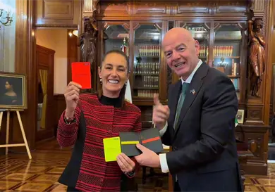 Inauguración del Mundial va a ser histórica: Claudia Inauguración del Mundial va a ser histórica: Claudia