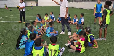 Inauguran Escuela Municipal de Futbol en Los Cerritos