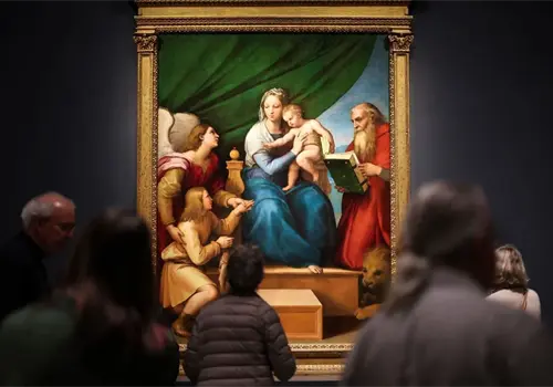 Dedican retrospectiva a Rafael