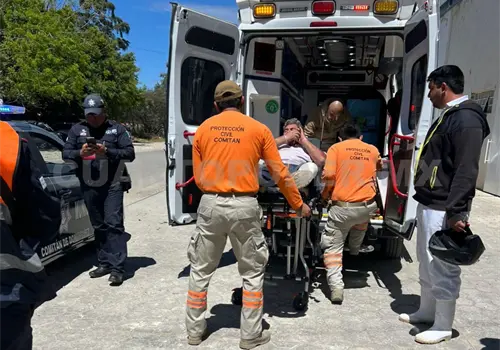Va a parar al hospital tras derrape en moto Va a parar al hospital tras derrape en moto