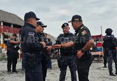 Mantienen despliegue en l&iacute;mites de la entidad