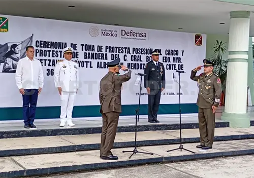 Albarrán Mendoza: nuevo mando en la 36ª. Zona Militar en Tapachula Albarrán Mendoza: nuevo mando en la 36ª. Zona Militar en Tapachula