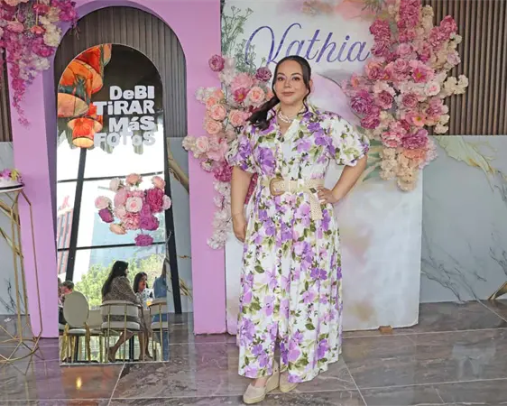 Kathia celebra la vida