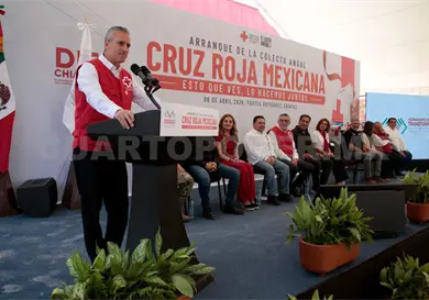 Necesita Cruz Roja 10 millones de pesos