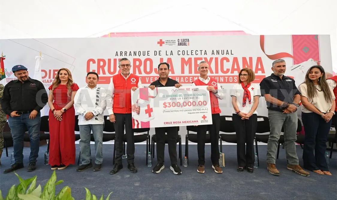 Moreno Guillén asistió junto al gobernador Eduardo Ramírez. CP