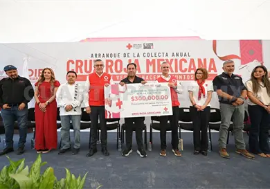 Reconoce ERA labor humanista de la Cruz Roja