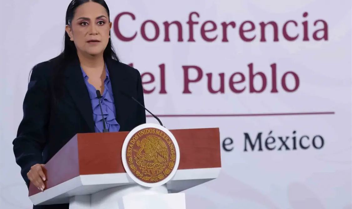 La titular del Bienestar aseguró que la credencial física se entregará seis semanas después del registro. Cortesía